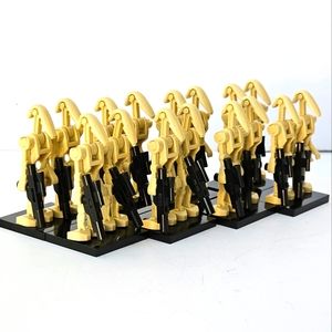 Lot of 16 Lego Compatible Star Wars Battle Droids Minifigs Minifigures